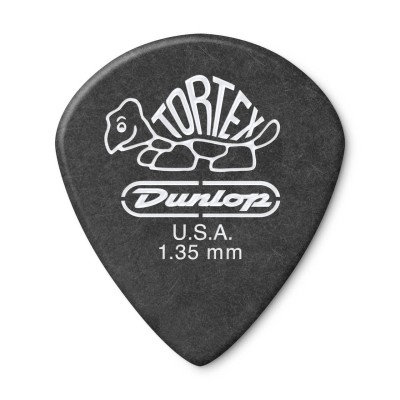 Jim Dunlop Tortex® Pitch Black Jazz III 1.35 12'li Set Pena - Thumbnail