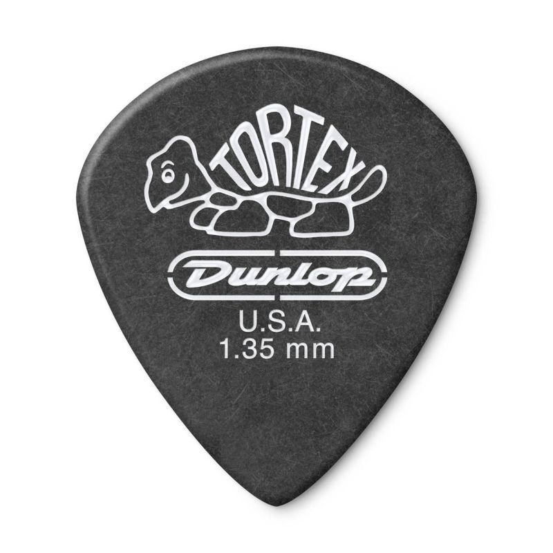 Jim Dunlop Tortex® Pitch Black Jazz III 1.35 12'li Set Pena - 2