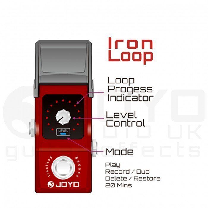 Joyo Iron Looper Gitar Pedalı - 3