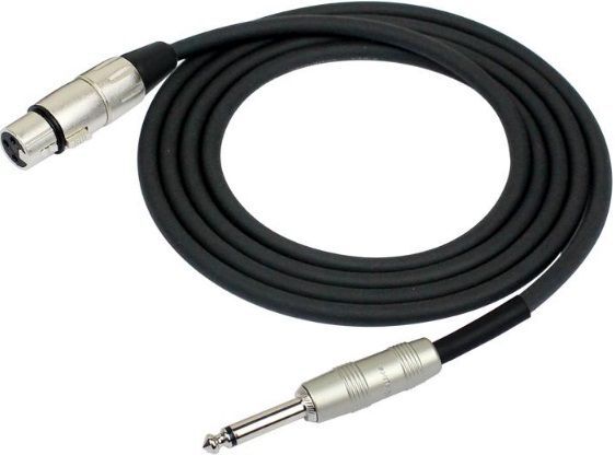 Kirlin 3 Metre Mono XLR Mikorofon Kablosu - 1