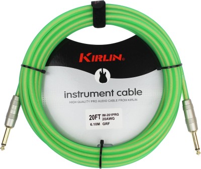 Kirlin - Kirlin IM-201PRG GRF Premium 3 Metre Yeşil Enstrüman Kablosu