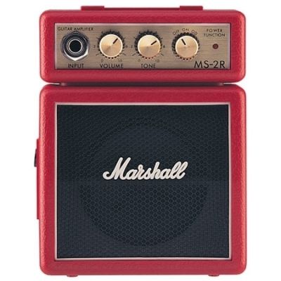 Marshall MS-2R Pilli Mini Elektro Gitar Amfisi - 1