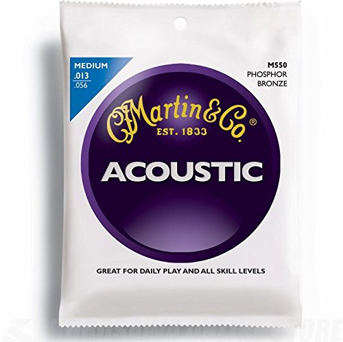 Martin M550 - Phosphor Bronze (13-56) Medium - Akustik Gitar Teli - 1