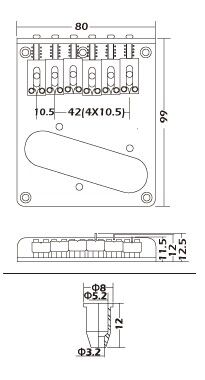 Mings TB004 Tele Stil Köprü - 2