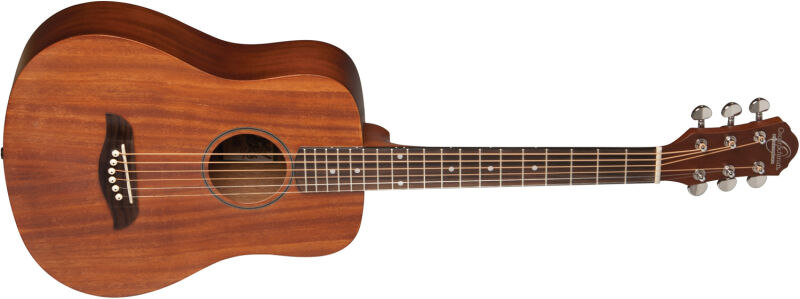 Oscar Schmidt 3/4 Dreadnought Travel Akustik Gitar - 1