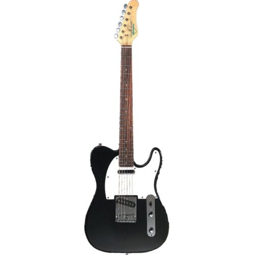 Oscar Schmidt OS-LT Black Telecaster Gitar - 1