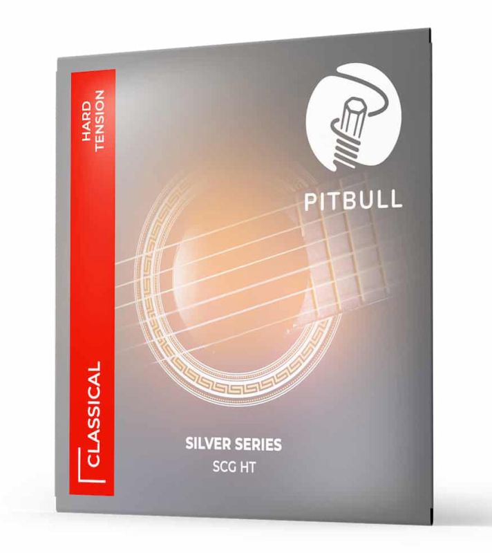 Pitbull SCG-HT Silver Series Hard Tansion Klasik Gitar Takım Tel - 1