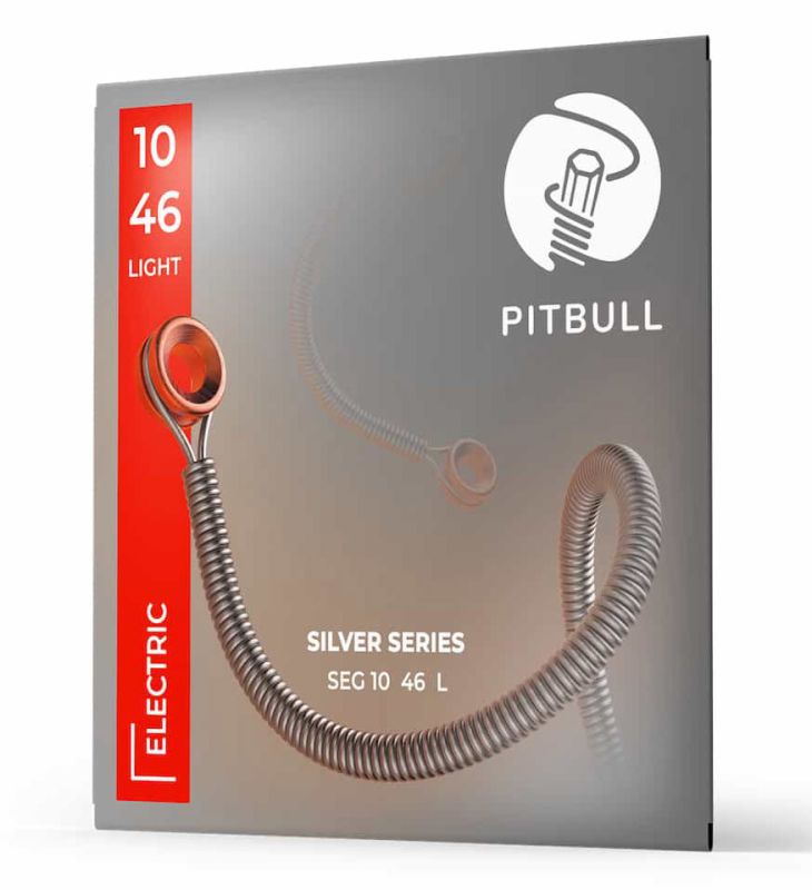 Pitbull Silver Series SEG 10-46 L Elektro Gitar Takım Tel - 1