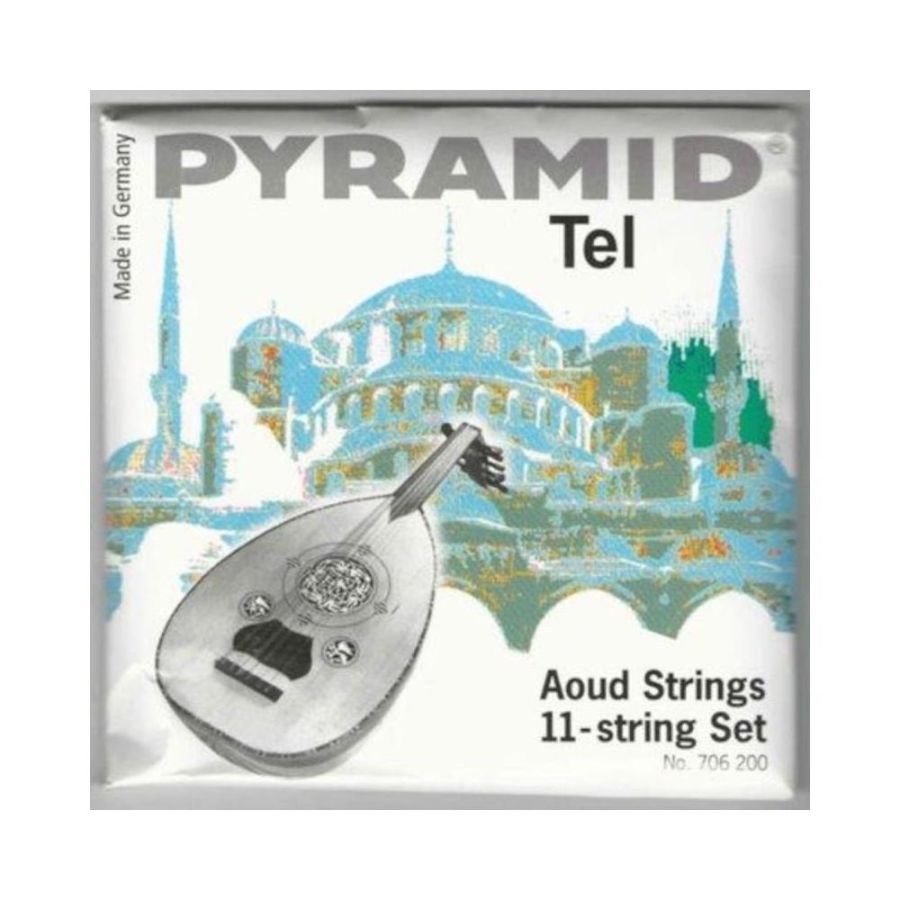 Pyramid 706200 Orijinal Alman 11 Strings Ud Tel Takımı - 1