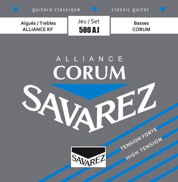 Savarez 500AJ Alliance High Tension Corum Blue Klasik Gitar Teli - 1