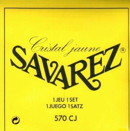 Savarez 570CJ Crystal Jaune Klasik Gitar Tel Takımı - 1