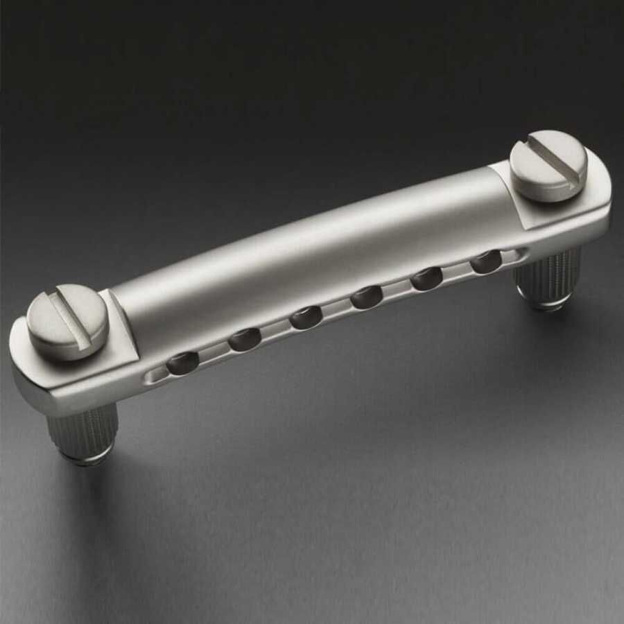 Schaller Tune-O-Matic Köprü Tailpiece Stoper (Satin Pearl) - 1