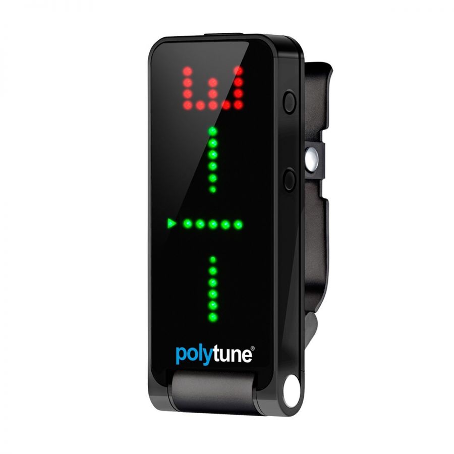 TC Electronic Polifonik Akort Aleti-Polytune Clip Tuner Black - 1