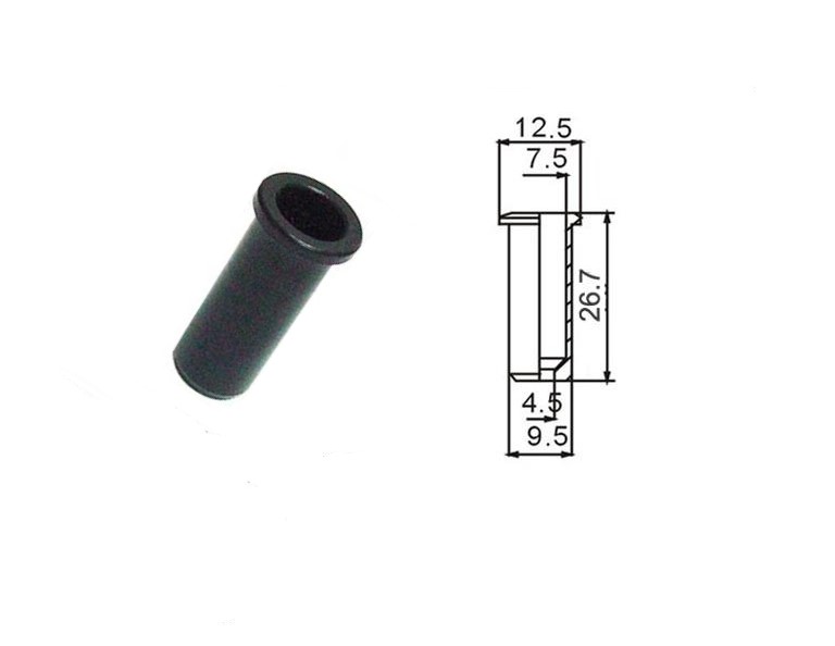 Valencia SM3/BK Black Bass Guitar String Ferrule-Tel Yüzüğü (Tek) - 2