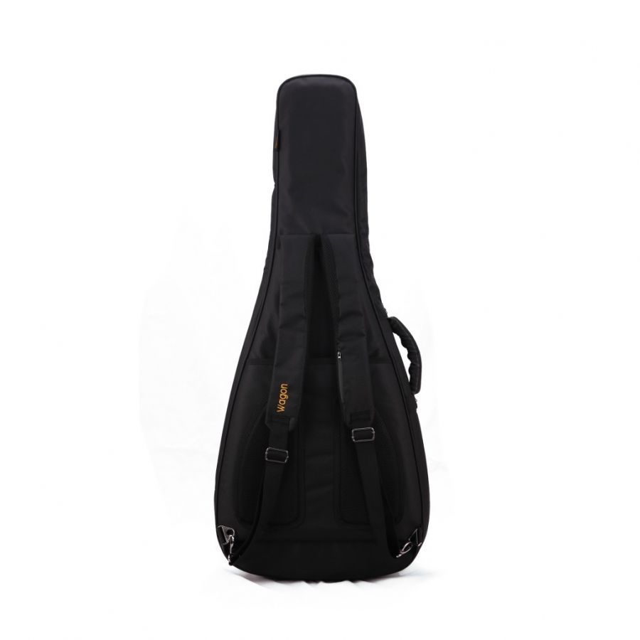 Wagon 05 Serisi Kalın Siyah Akustik Gitar Taşıma Çantası-Gigbag - 2