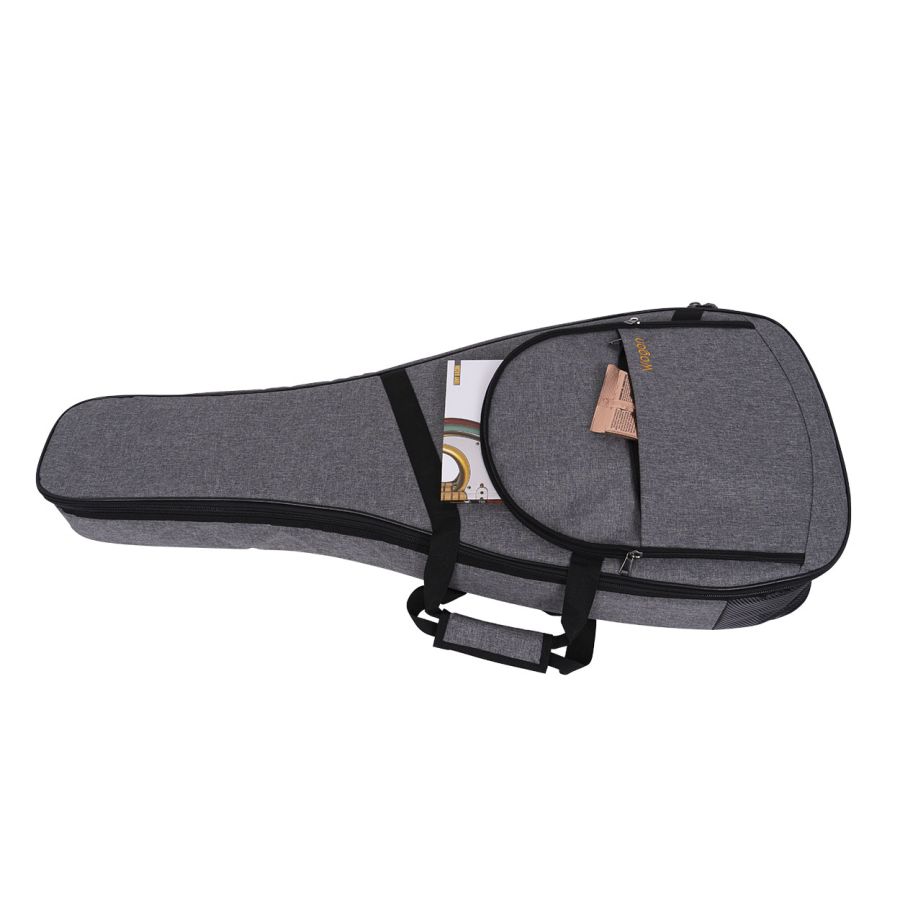 Wagon Case 03 Serisi Koyu Füme Akustik Gitar Taşıma Çantası-Gigbag - 6