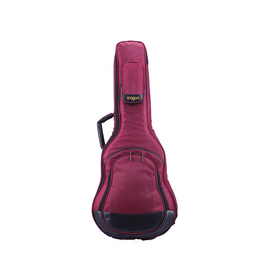 Wagon Klasik Gitar Taşıma Çantası-Gigbag Bordo-Eski Seri - 1